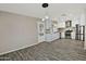 Kitchen with white cabinets and stainless steel appliances at 6334 W Vogel Ave, Glendale, AZ 85302