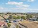 Aerial view of property showing home, pool, and surrounding landscape at 6611 N 181St Ave, Waddell, AZ 85355