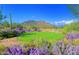 Landscaped golf course with desert landscape at 6963 E Bramble Berry Ln, Scottsdale, AZ 85266