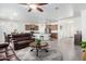 Open concept living area with kitchen and dining area views at 8088 W Cinder Brook Way, Florence, AZ 85132