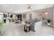 Open concept living room and kitchen area at 10488 W Deanna Dr, Peoria, AZ 85382