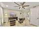 Bright and airy Gathering room featuring comfortable seating and a large TV at 13801 N 57Th St, Scottsdale, AZ 85254