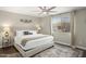 Large main bedroom with king-size bed and lots of natural light at 13801 N 57Th St, Scottsdale, AZ 85254