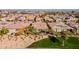 Aerial view of house and surrounding neighborhood at 1401 E Sweet Citrus Dr, Queen Creek, AZ 85140