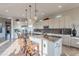 Modern kitchen with spacious island and stainless steel appliances at 1401 E Sweet Citrus Dr, Queen Creek, AZ 85140