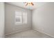 Spacious bedroom with neutral walls and carpet at 1719 W Owens Way, Anthem, AZ 85086