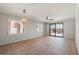 Dining room with tile floors, sliding glass doors, and neutral walls at 1719 W Owens Way, Anthem, AZ 85086