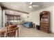 Sunroom with tiled floor and wood furniture at 178 Leisure World --, Mesa, AZ 85206