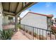 This outdoor balcony features iron railings with community and blue sky views at 2315 W Union Hills Dr # 115, Phoenix, AZ 85027