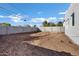 Large backyard with block wall and open space at 2330 N 28Th Pl, Phoenix, AZ 85008