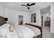 Spacious main bedroom with plush carpet and ensuite bathroom access at 2330 N 28Th Pl, Phoenix, AZ 85008