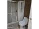 Clean bathroom with a shower stall and toilet at 2650 W Union Hills Dr # 33, Phoenix, AZ 85027