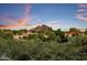 Stunning aerial view showcasing the property's landscape and mountain backdrop at 3282 E Palo Verde Dr, Paradise Valley, AZ 85253