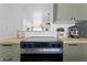 Modern kitchen features stainless steel cooktop and light wood countertops at 4600 N 68Th St # 370, Scottsdale, AZ 85251