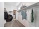 Large walk-in closet with shelving and hanging rods at 5087 E Umber Rd, San Tan Valley, AZ 85143