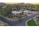 Stunning property with beautifully landscaped grounds and mountain views at 5817 E Leith Ln, Scottsdale, AZ 85254