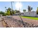 Stunning home exterior with a large driveway and landscaping at 5817 E Leith Ln, Scottsdale, AZ 85254