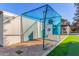 Private outdoor golf practice cage at 5817 E Leith Ln, Scottsdale, AZ 85254