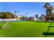 Multi-purpose sports court with soccer and basketball goals at 5817 E Leith Ln, Scottsdale, AZ 85254
