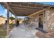 Covered patio with hanging lights and comfortable seating at 616 W Toledo St, Chandler, AZ 85225