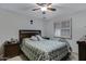 Serene bedroom with a double bed and geometric bedding at 616 W Toledo St, Chandler, AZ 85225