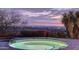 Relaxing hot tub with stunning mountain views at 6520 E El Sendero Rd, Carefree, AZ 85377