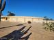 View of the home's unique curved exterior at 6726 E Shea Blvd, Scottsdale, AZ 85254