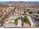 Aerial view showing apartment buildings, pool, and parking at 8241 N Central Ave # 11, Phoenix, AZ 85020