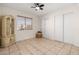 Bright bedroom with large closet and tile floor at 8241 N Central Ave # 11, Phoenix, AZ 85020