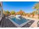 Relaxing pool area with lush landscaping at 918 W Yellowstone Way, Chandler, AZ 85248