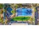 Luxury home with pool, pickleball court, and lush landscaping at 12528 N 78Th St, Scottsdale, AZ 85260