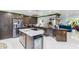Open concept kitchen with large island and breakfast nook at 12528 N 78Th St, Scottsdale, AZ 85260