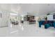 Modern kitchen with an island and high-end finishes at 12528 N 78Th St, Scottsdale, AZ 85260