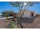 Front yard view of a one-story house with desert landscaping at 12657 W Myrtle Ave, Glendale, AZ 85307