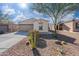 One-story house with desert landscaping and two-car garage at 12657 W Myrtle Ave, Glendale, AZ 85307