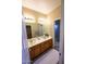 Bathroom boasts double vanity, and a separate shower at 13612 W Cypress St, Goodyear, AZ 85395