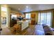Kitchen with granite countertops, stainless steel appliances, and an island at 13612 W Cypress St, Goodyear, AZ 85395