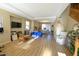 Spacious living room featuring hardwood floors and ample natural light at 13612 W Cypress St, Goodyear, AZ 85395