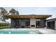 Mid-century modern home with pool and expansive patio at 1442 E Rancho Dr, Phoenix, AZ 85014