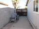 Small backyard with concrete patio and gate at 14846 N 29Th Ave, Phoenix, AZ 85053