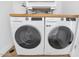 Laundry room with Samsung washer and dryer at 2323 N Central Ave # 502, Phoenix, AZ 85004