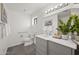 Bathroom featuring a modern vanity with a white countertop, and modern fixtures at 2466 S Acanthus --, Mesa, AZ 85209