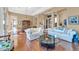 Bright living room with hardwood floors and comfortable seating at 37181 N 103Rd St, Scottsdale, AZ 85262