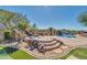 Inviting pool and spa with a waterfall feature at 37181 N 103Rd St, Scottsdale, AZ 85262