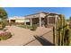 View of backyard with desert landscaping and home at 5126 S Sugarberry Ct, Gilbert, AZ 85298