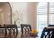 Bright dining room features elegant decor, inviting natural light, and creates an elegant and welcoming atmosphere at 5528 E Windstone Trl, Cave Creek, AZ 85331