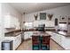 Spacious kitchen with granite countertops, island, and ample cabinetry at 758 S Lagoon Dr, Gilbert, AZ 85233