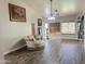 Relaxing living room with vaulted ceilings, tile flooring, and lots of natural light at 758 S Lagoon Dr, Gilbert, AZ 85233