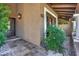 Front entry with decorative door and tile flooring at 8082 E Via Del Desierto --, Scottsdale, AZ 85258