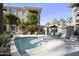 Relaxing community hot tub with surrounding lounge chairs at 11640 N Tatum Blvd # 1052, Phoenix, AZ 85028